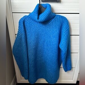 Blue Turtle Neck Sweater